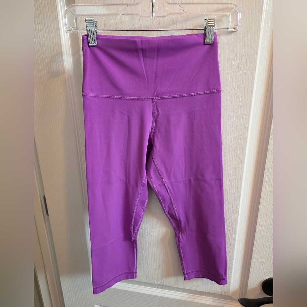 lululemon athletica Bright Purple 17" Leggings